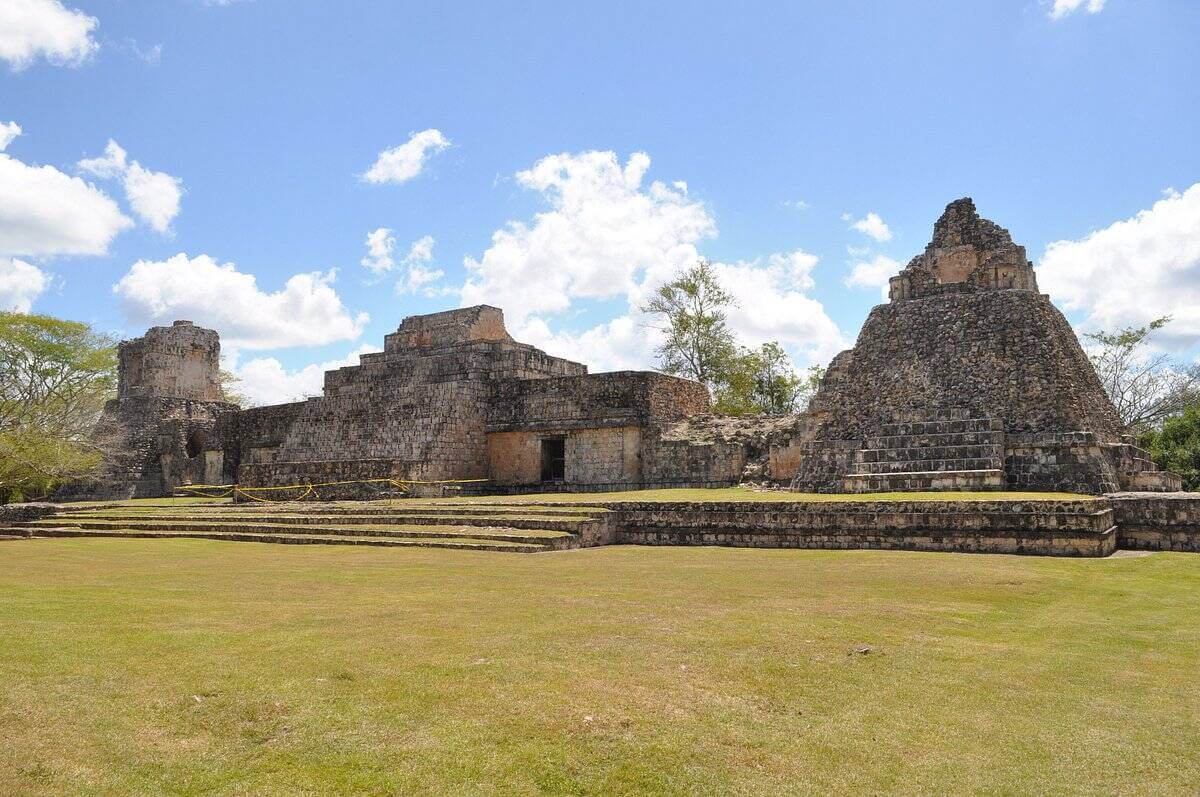 The Ancient City of Dzibilnocac in Mexico