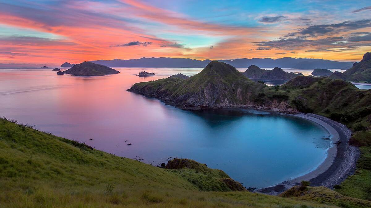 Watch the sunset from one of the many beautiful beaches Labuan Bajo Indonesia