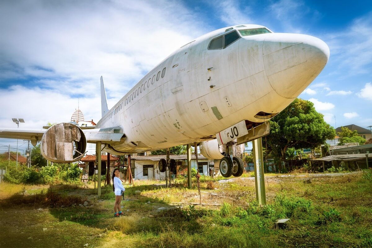 Discover Bali Abandoned Planes