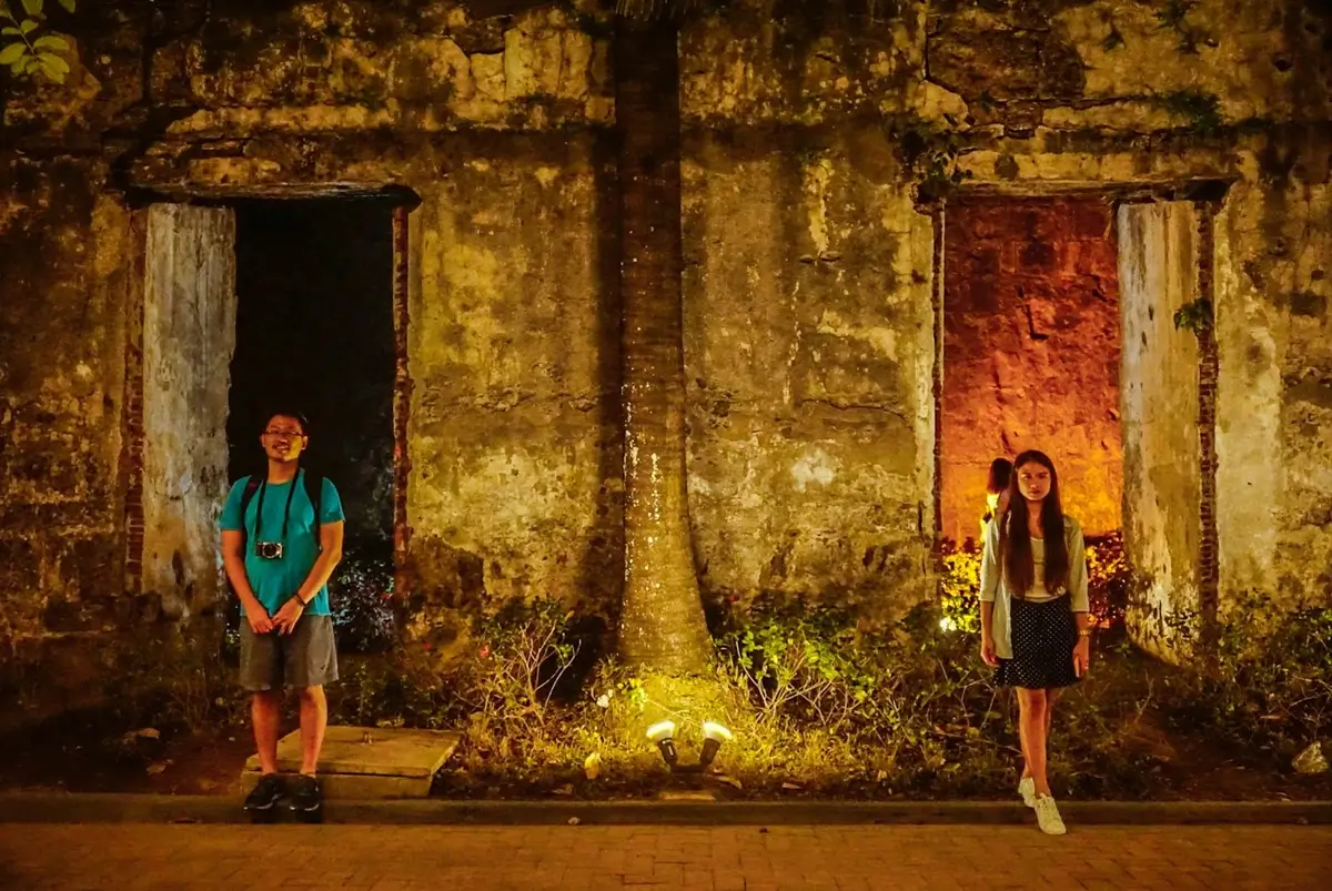 Intramuros at Night Manila