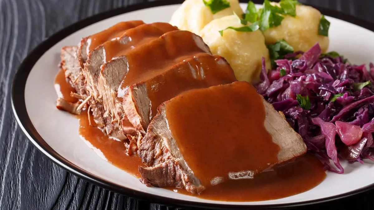 Traditional German dishes