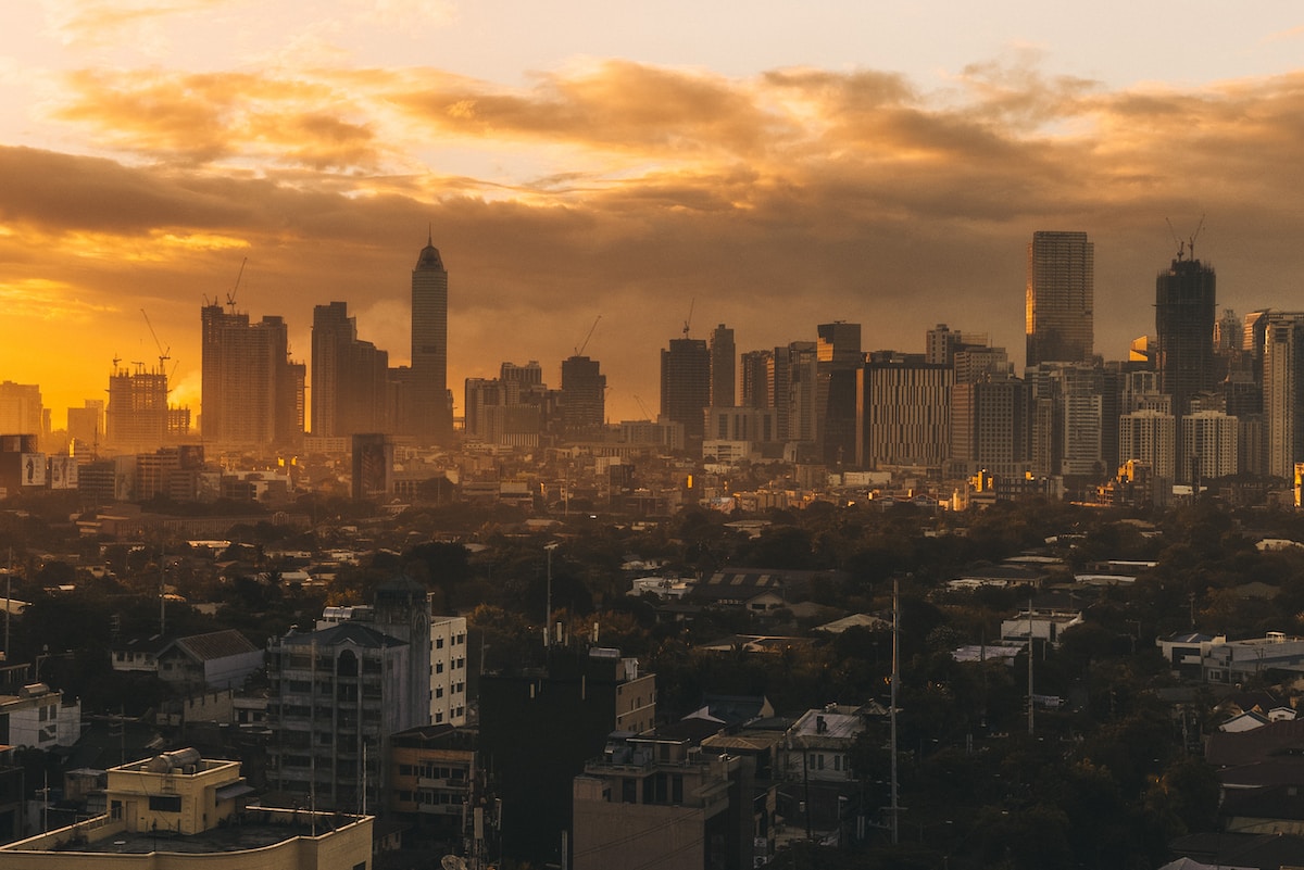 aerial photography of city skyline - Manila Philippines