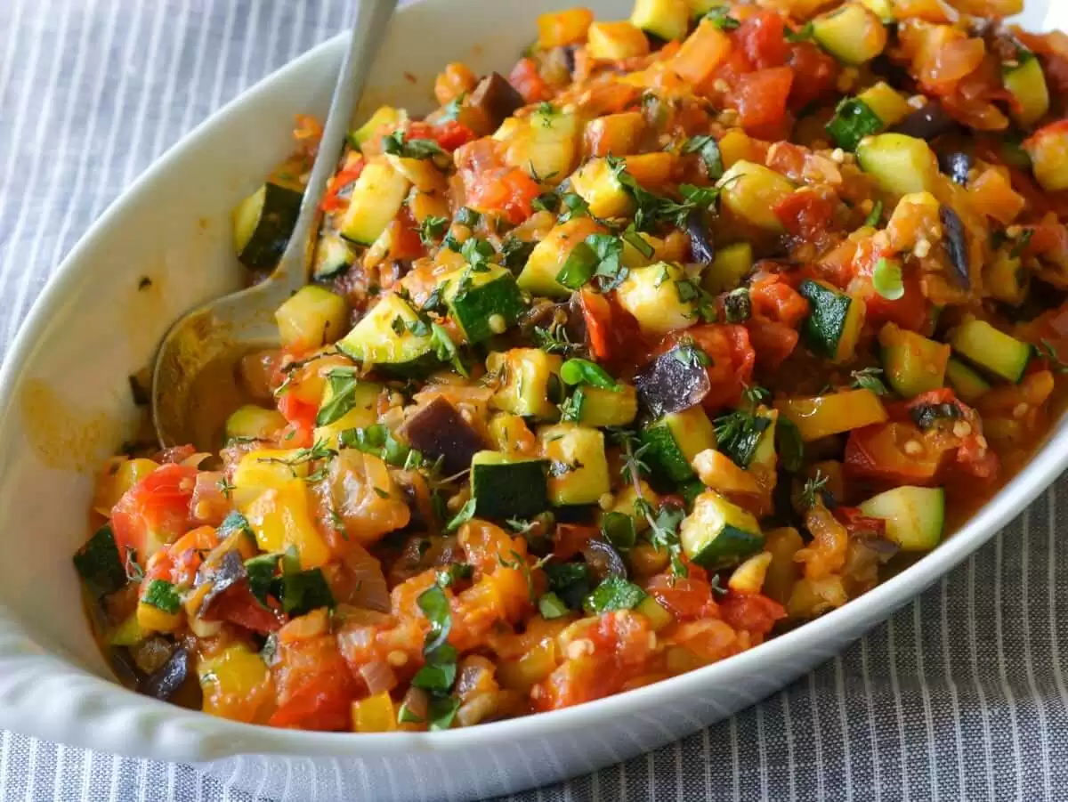 French Food - French Cuisine - French Dish - Ratatouille