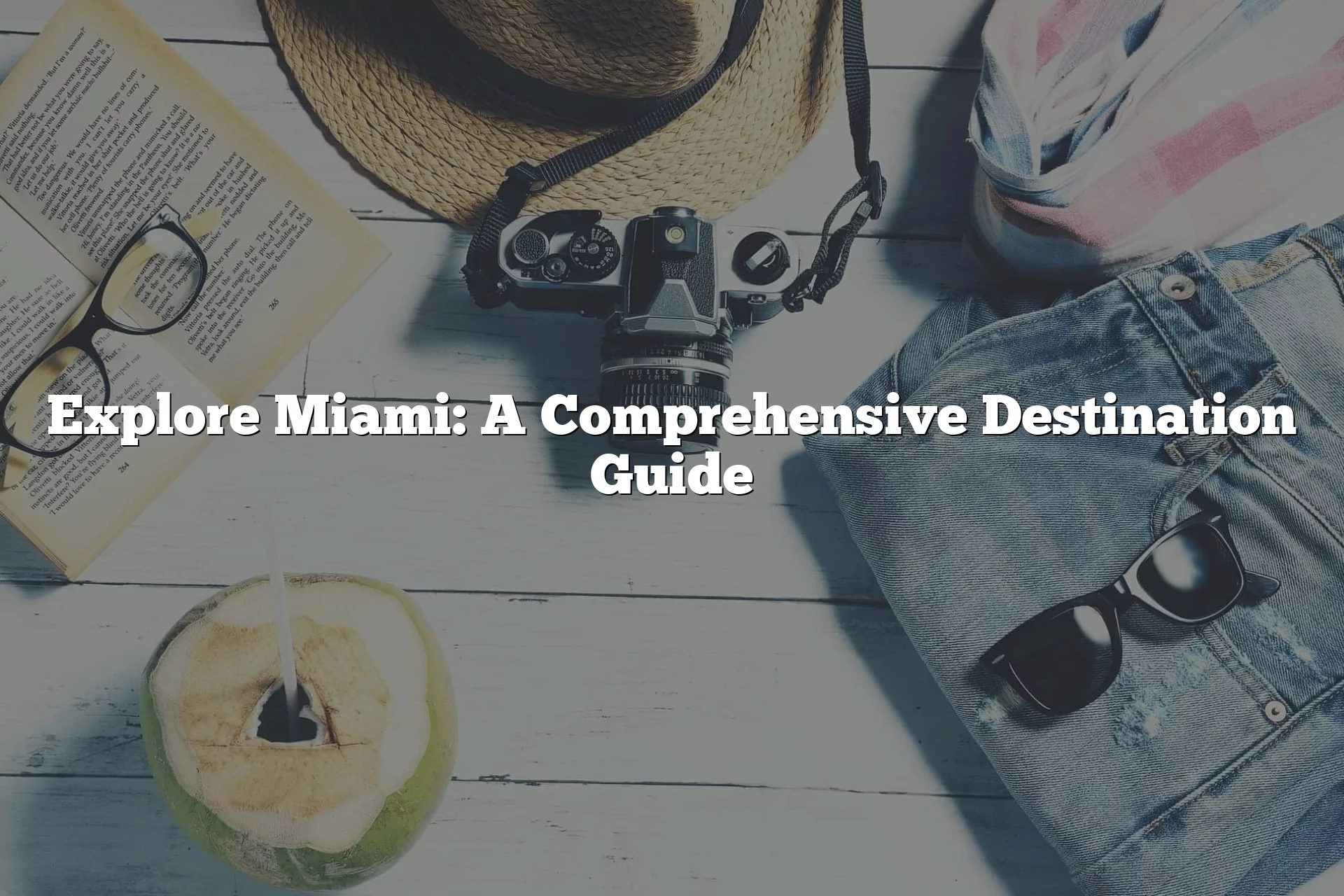 Explore Miami: A Comprehensive Destination Guide