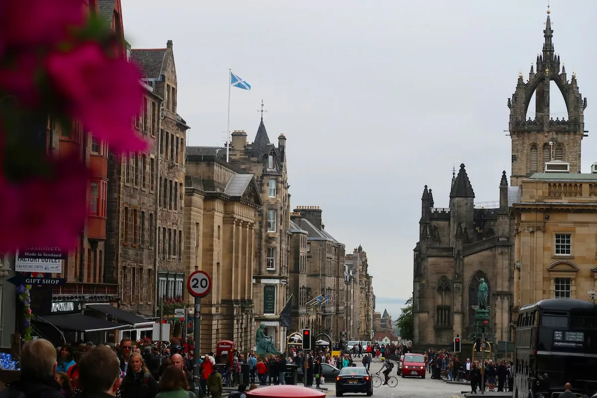 The Royal Mile Edinburgh Scotland