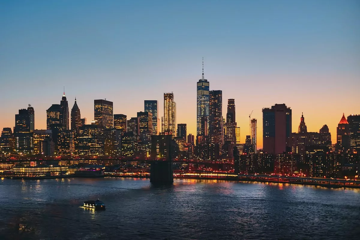 panoramic photography of Brooklyn Bridge Manhattan New York City
