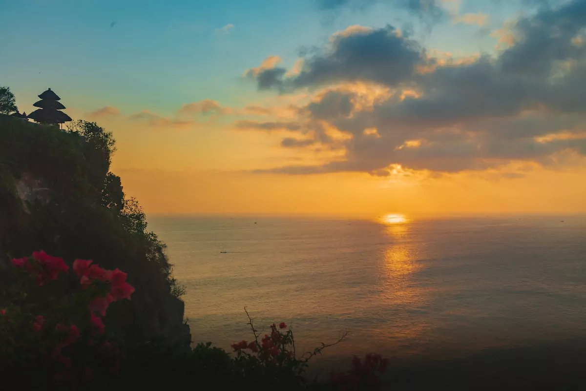 Sunset in Uluwatu, Bali