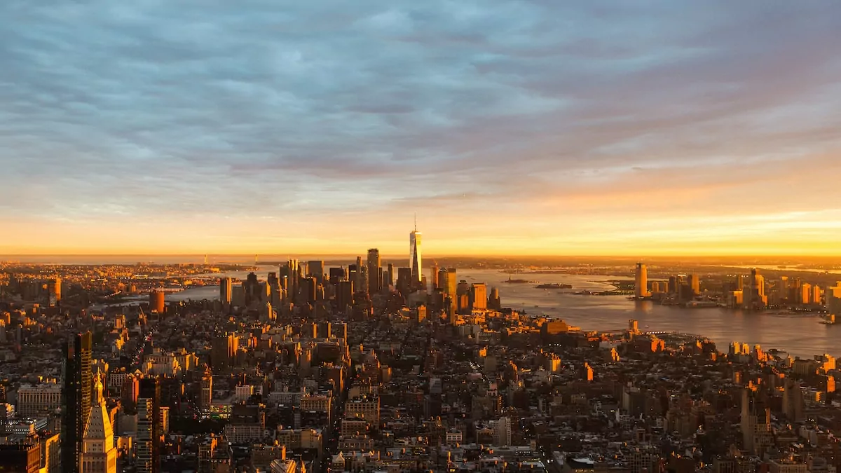 aerial photography of cityscape - New York USA