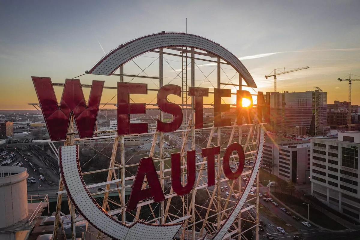 Western auto sign - Kansas City USA