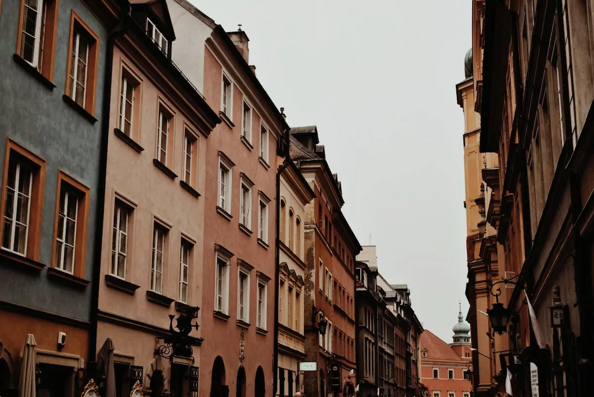 houses during daytime - Warsaw Poland