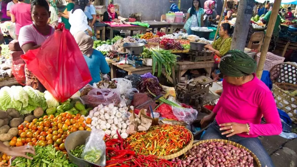 Pasar Tradisional lombok